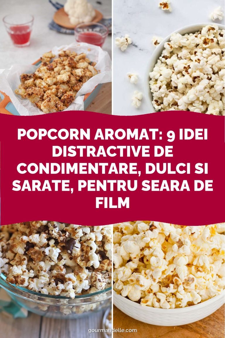 Popcorn aromat: 9 idei distractive de condimentare, dulci si sarate, pentru seara de film