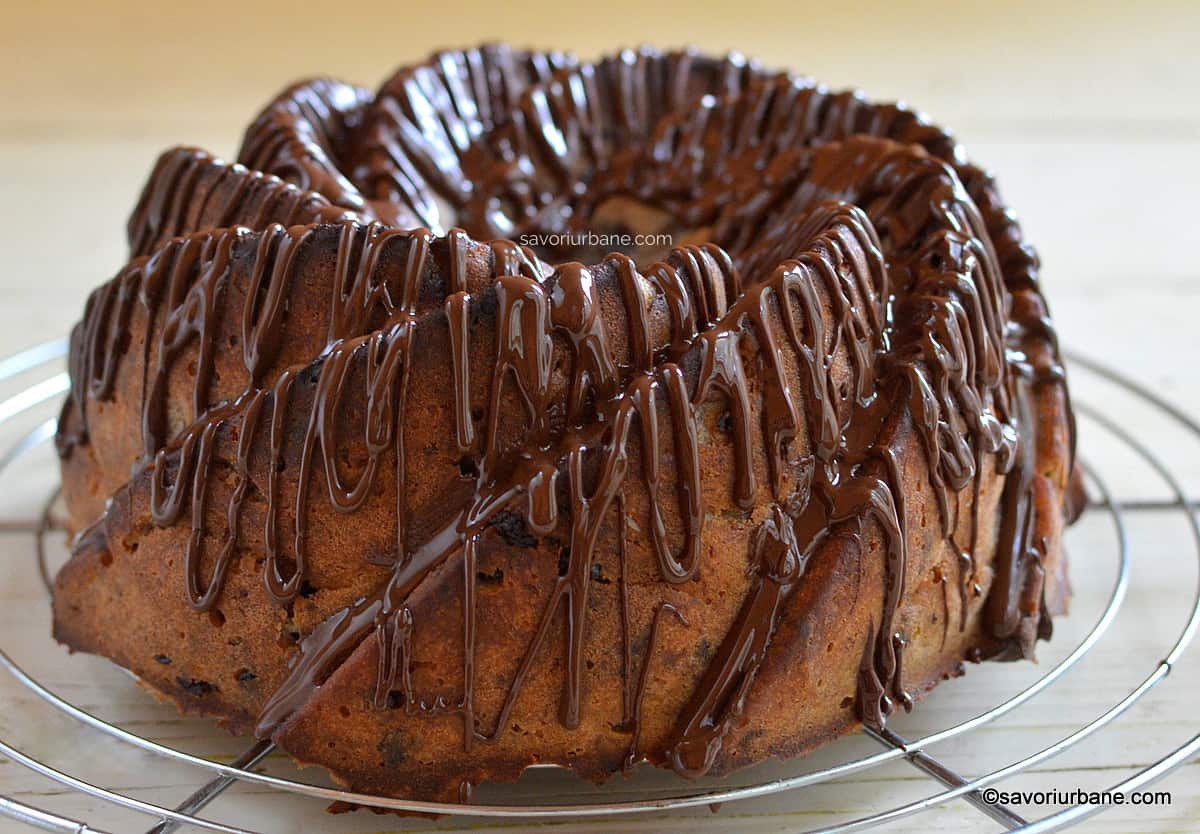 Banana bread fara zahar cu nuca