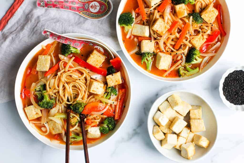 Coconut Curry Noodle Soup