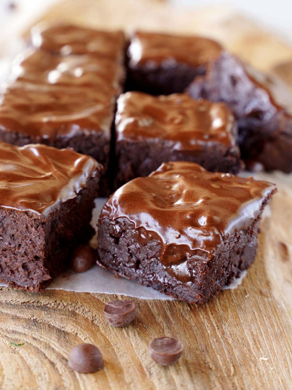Fudgy Vegan Black Bean Brownies
