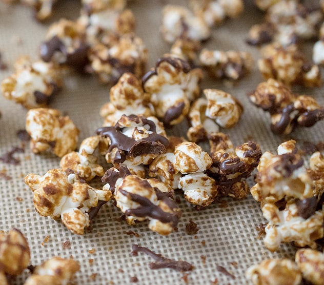 Peanut Butter Cup Popcorn