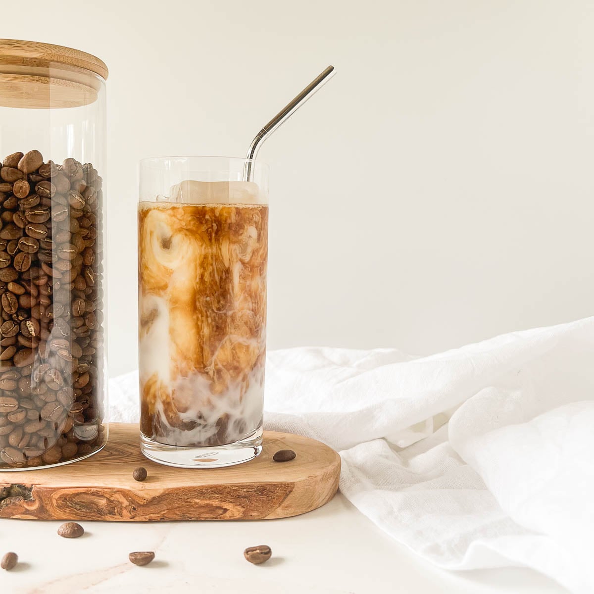 Simple Homemade Iced Cold Brew Latte