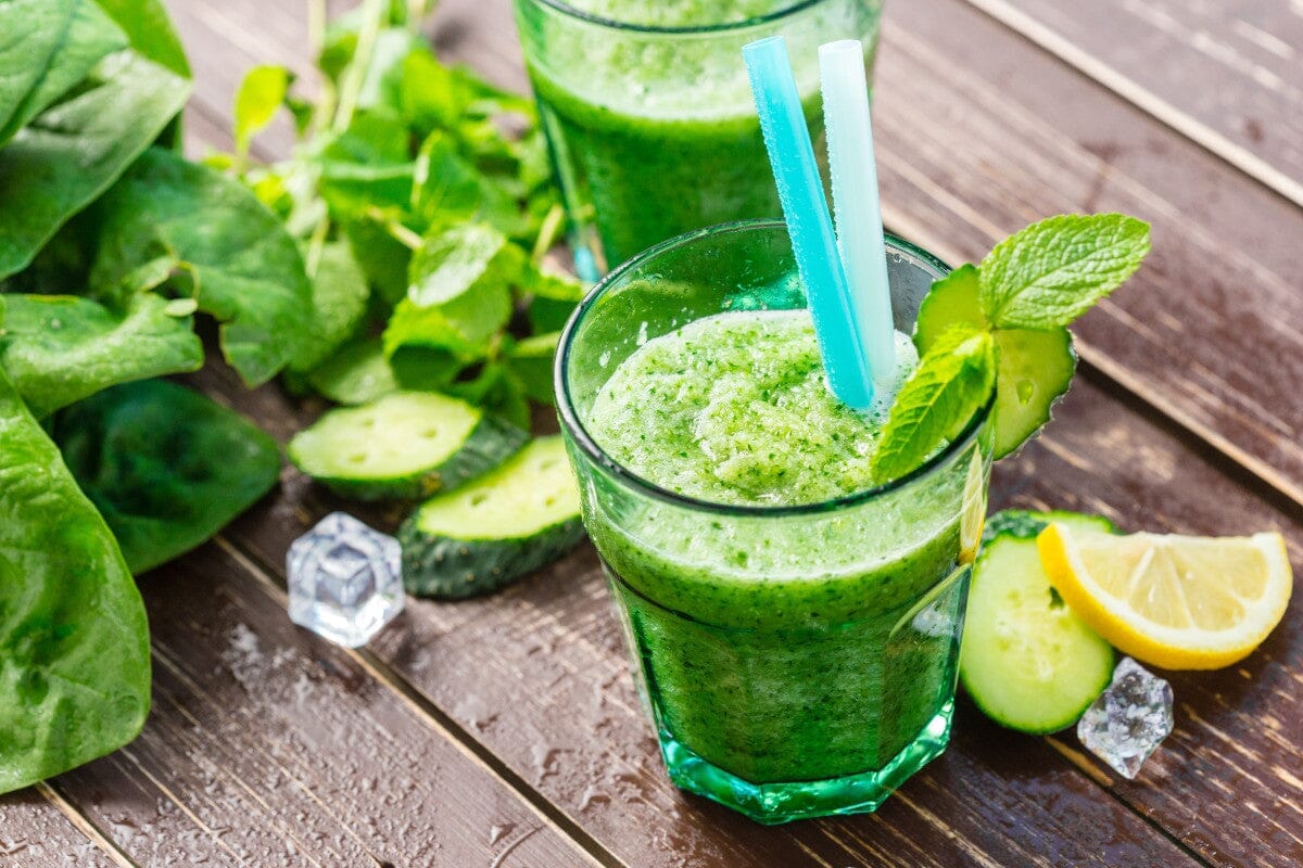 Smoothie verde detoxifiant