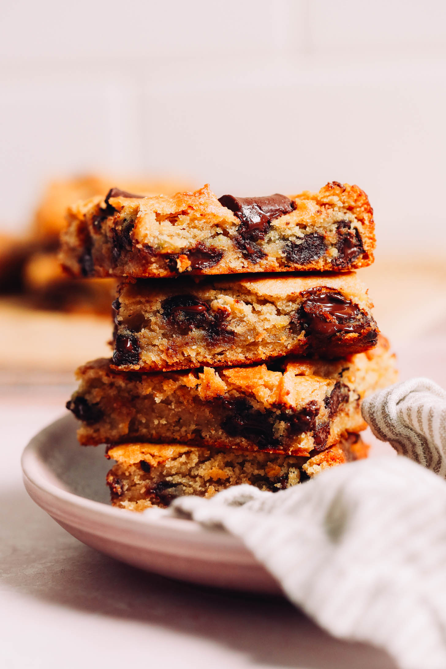 Tahini Sweet Potato Blondies