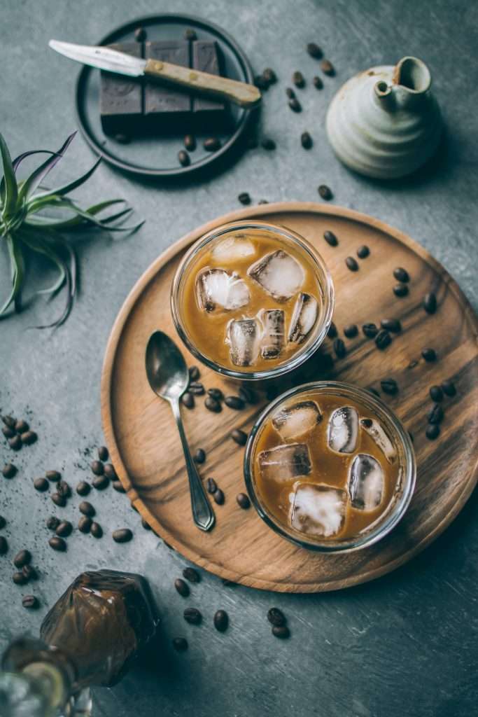 Vegan Iced Mocha Latte