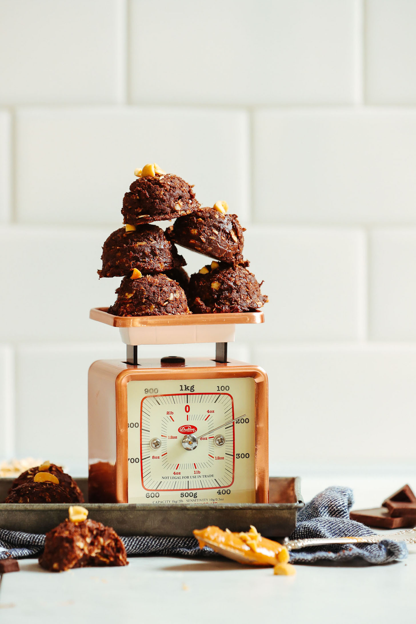 Vegan Peanut Butter No-Bake Cookies