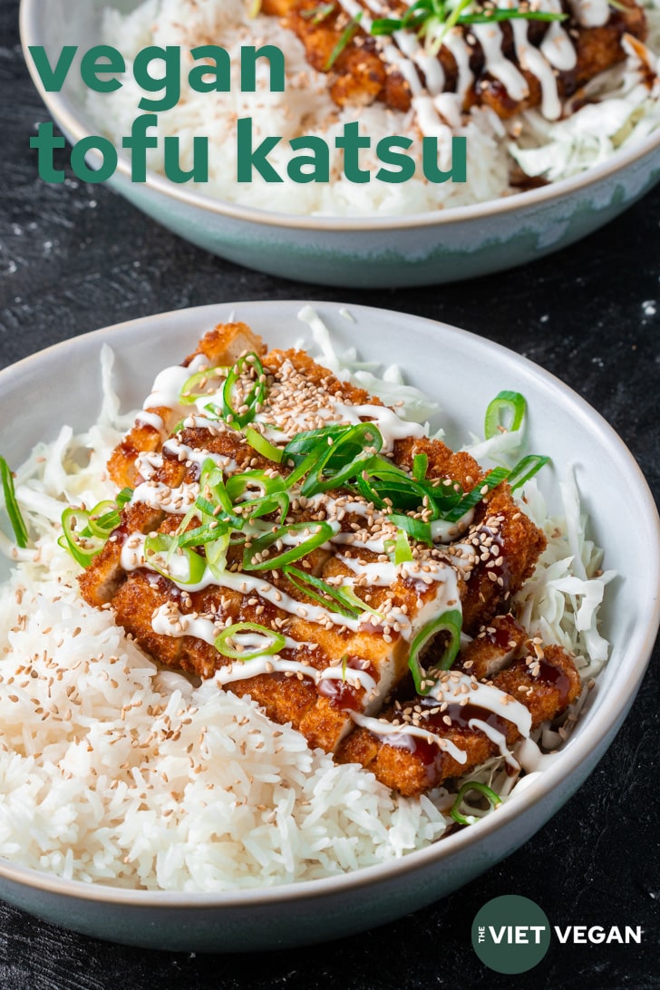 Vegan Tofu Katsu and Rice
