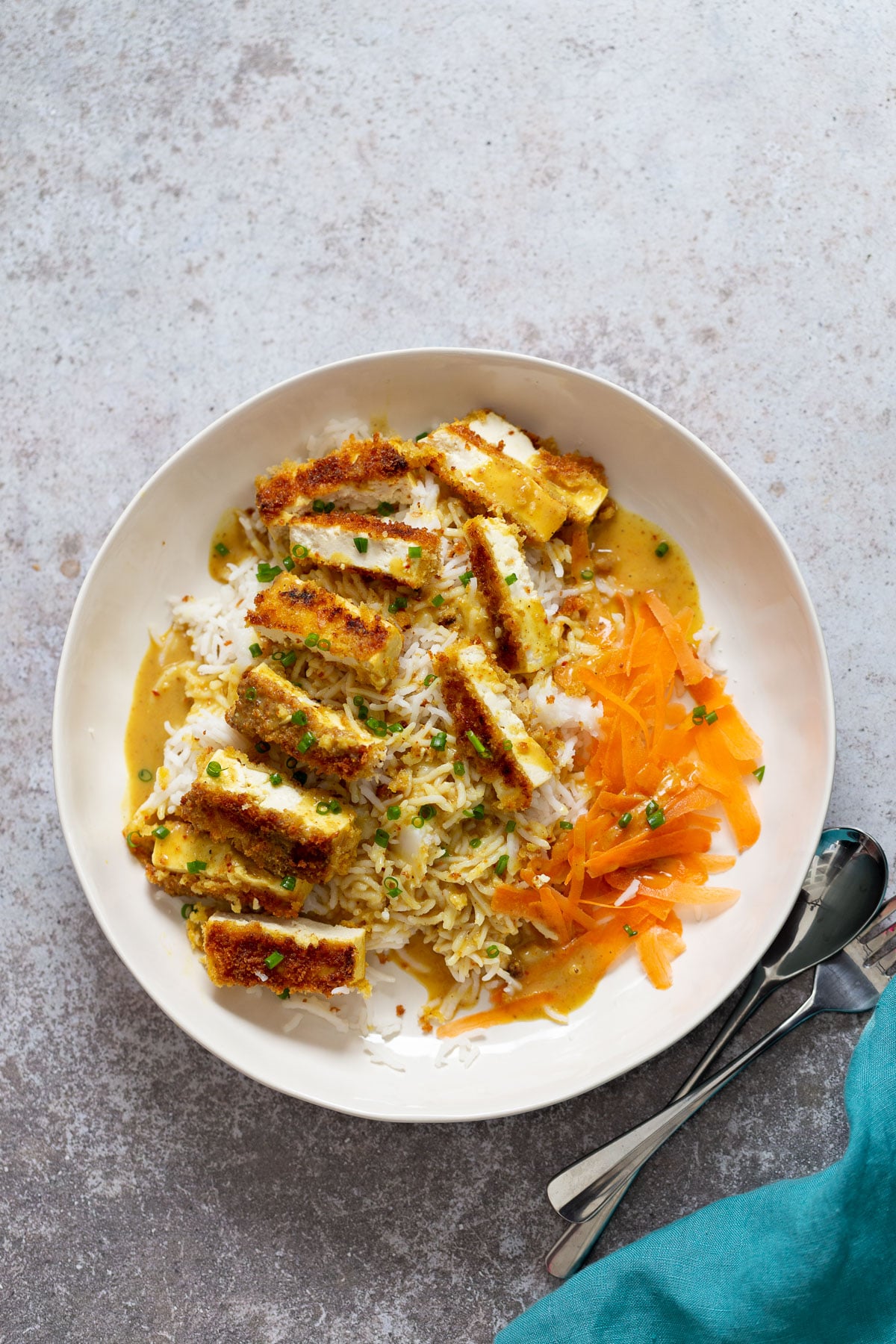 Vegan Tofu Katsu Curry