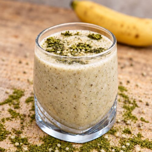 Banana Hemp Protein Smoothie Easy Vegan, No Whey