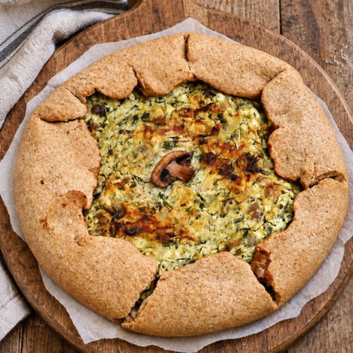 mushroom galette de ciuperci