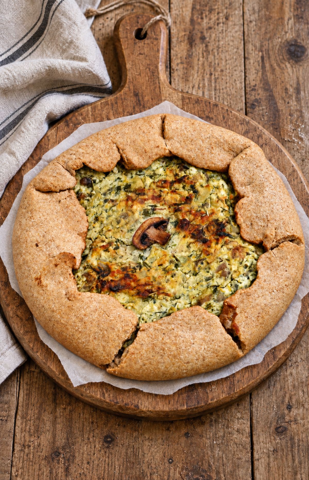 mushroom galette de ciuperci