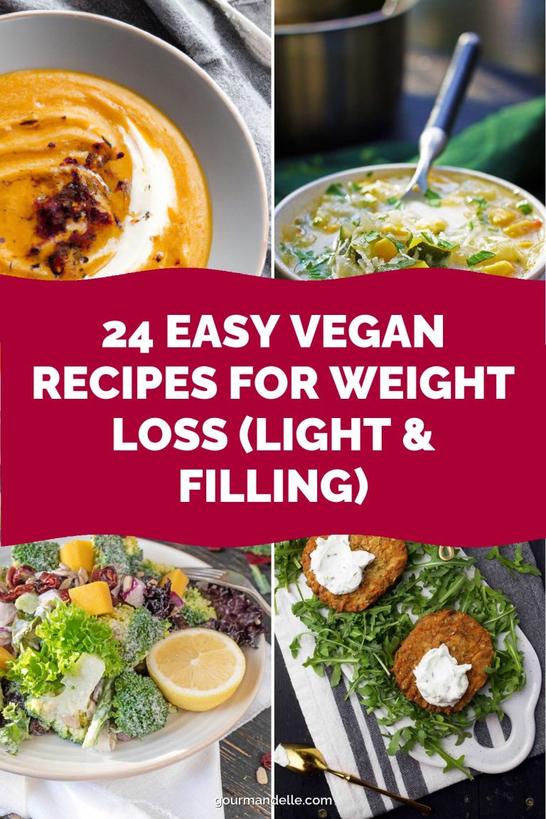24 Easy Vegan Recipes for Weight Loss (Light & Filling)