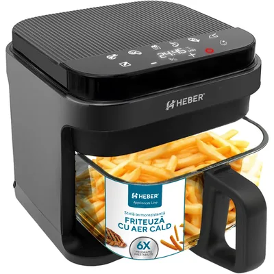 Friteuză cu aer cald Heber Milano, 5,5 l