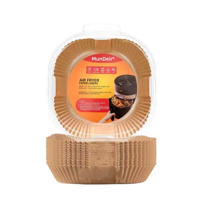Hârtie de copt pentru air fryer MunDeir, 100 buc.