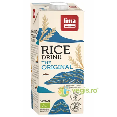 Lapte de orez bio Lima, 1 l