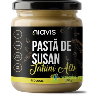 Tahini alb bio Niavis, 250 g